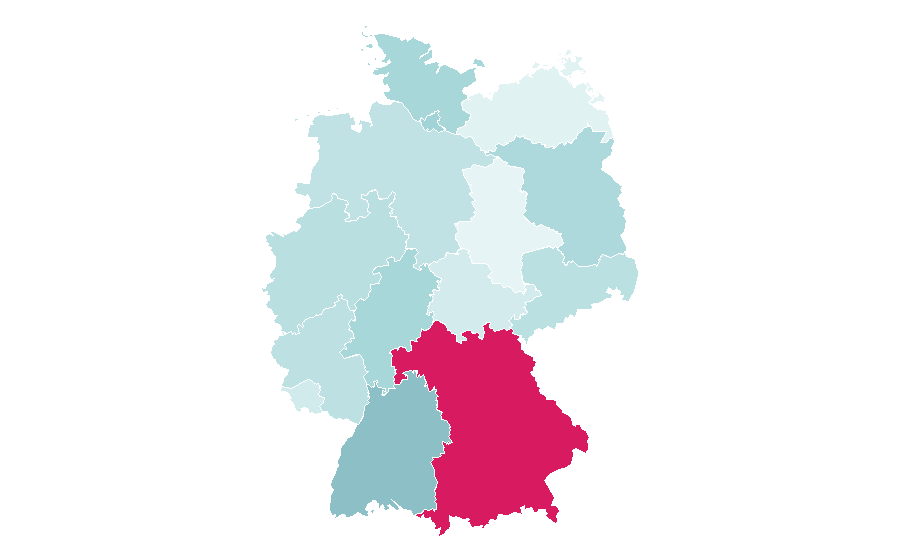 Affinity by region — UmweltBank, Germany