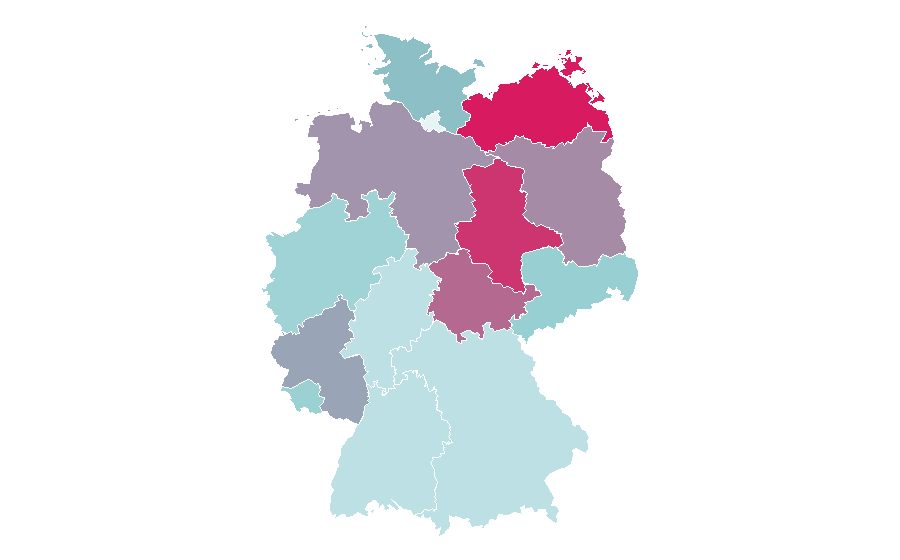 Affinity by region — Unbroken, Germany