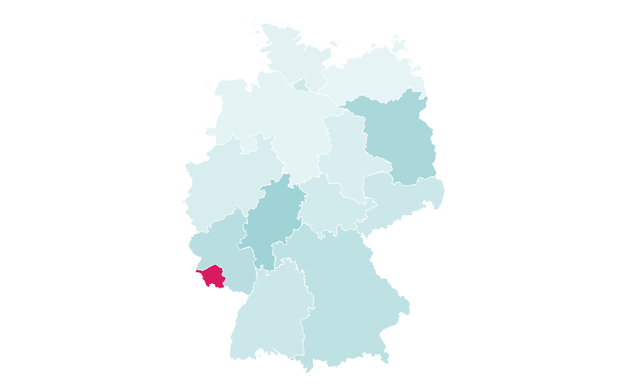 Affinity by region — Underground culture, Germany