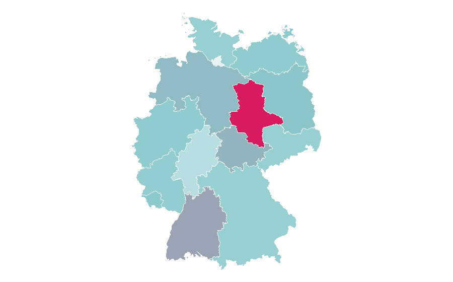 Affinity by region — Underwater, Germany