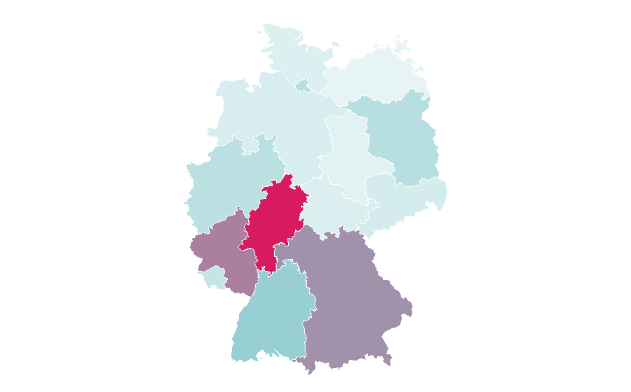 Affinity by region — United Airlines, Germany