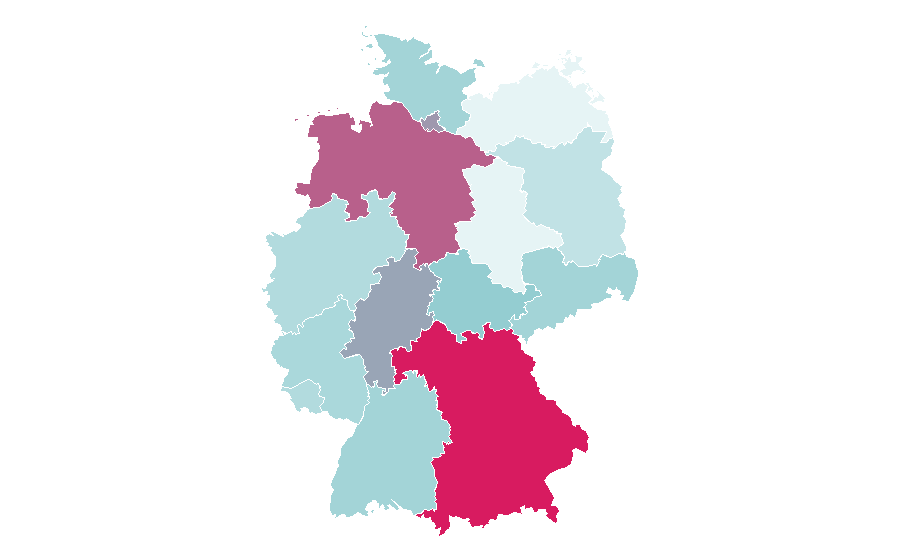 Affinity by region — United States Environmental Protection Agency, Germany