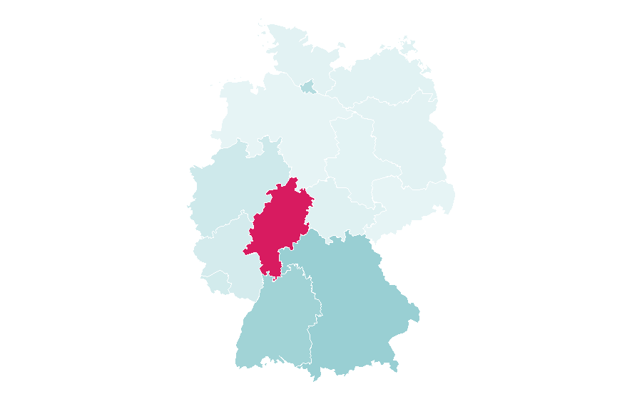 Affinity by region — University of Toronto, Germany