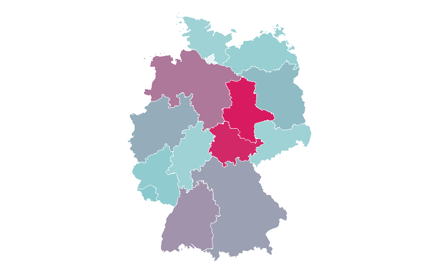 Affinity by region — USB flash drive, Germany