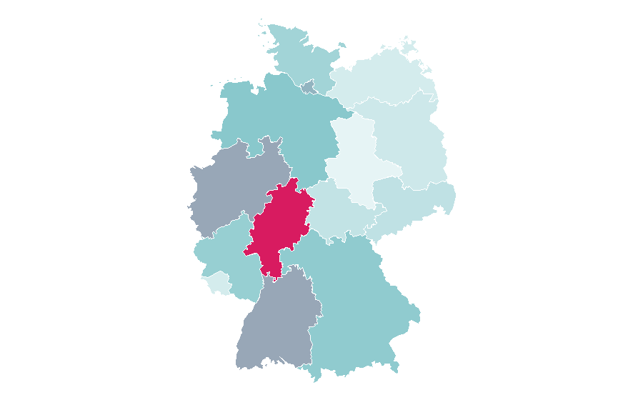 Affinity by region — Utah Jazz, Germany