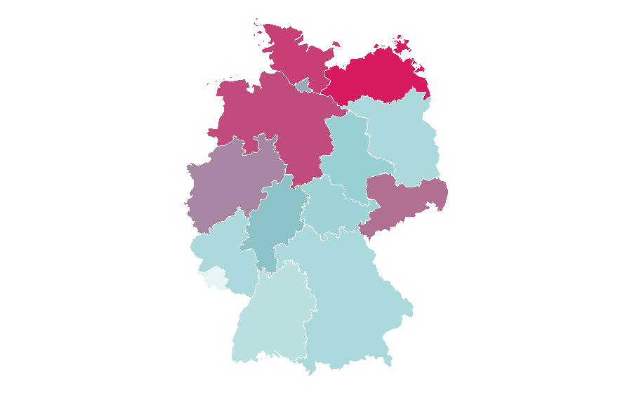 Affinity by region — Valheim, Germany