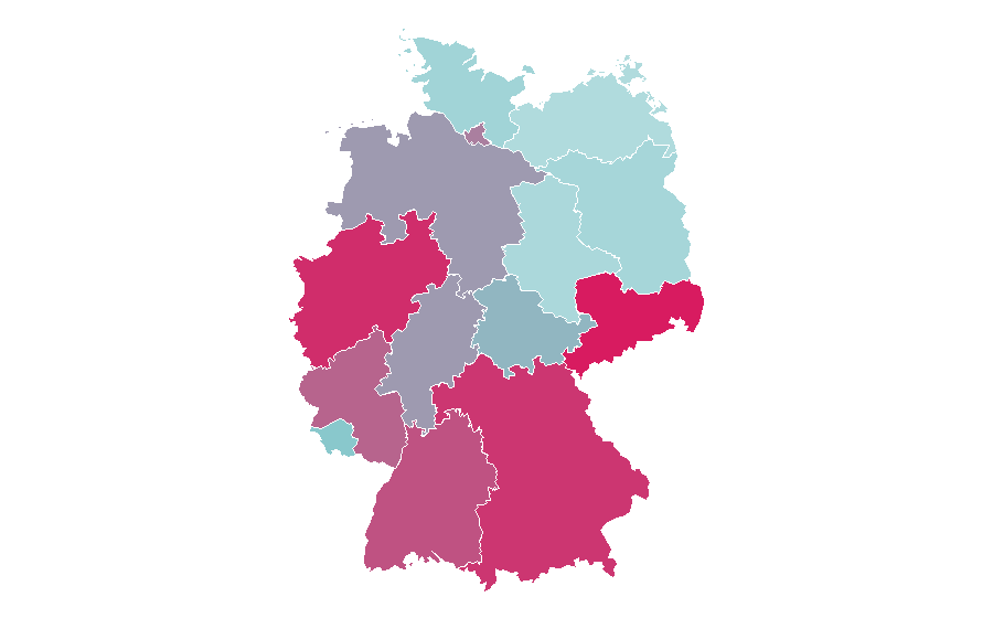 Affinity by region — Valtteri Bottas, Germany