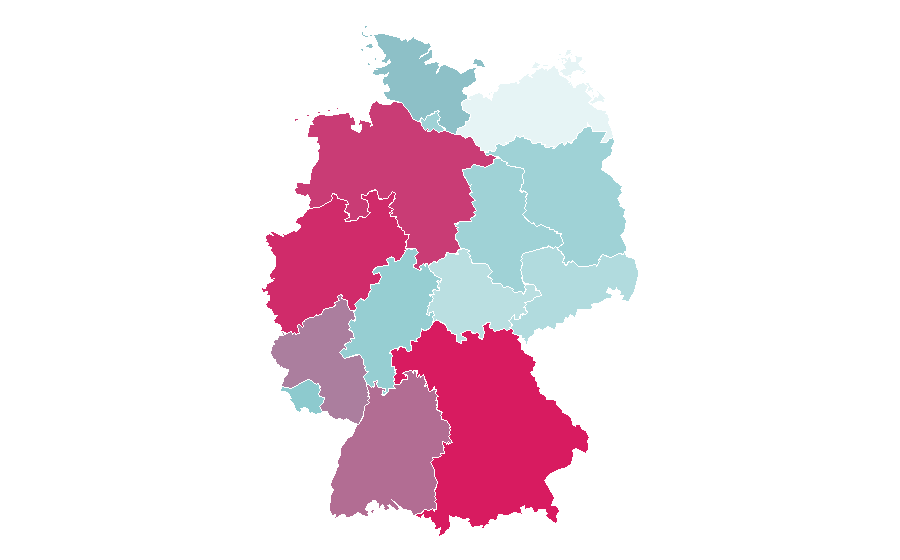 Affinity by region — Vampire, Germany