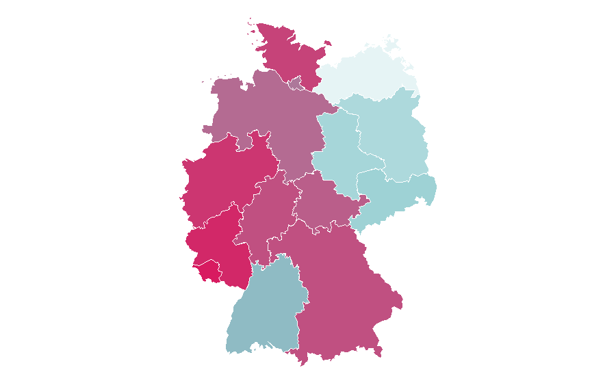 Affinity by region — Van Halen, Germany