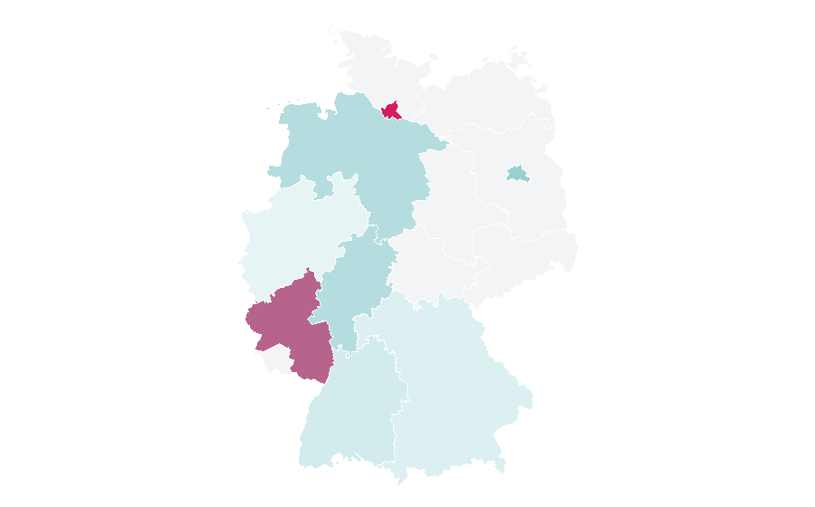 Affinity by region — Van Province, Germany