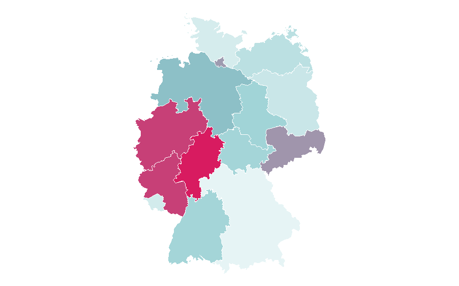 Affinità per regione — Variety show, Germania