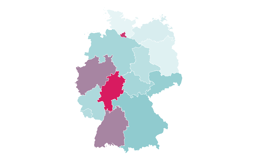 Affinity by region — Vaseline, Germany