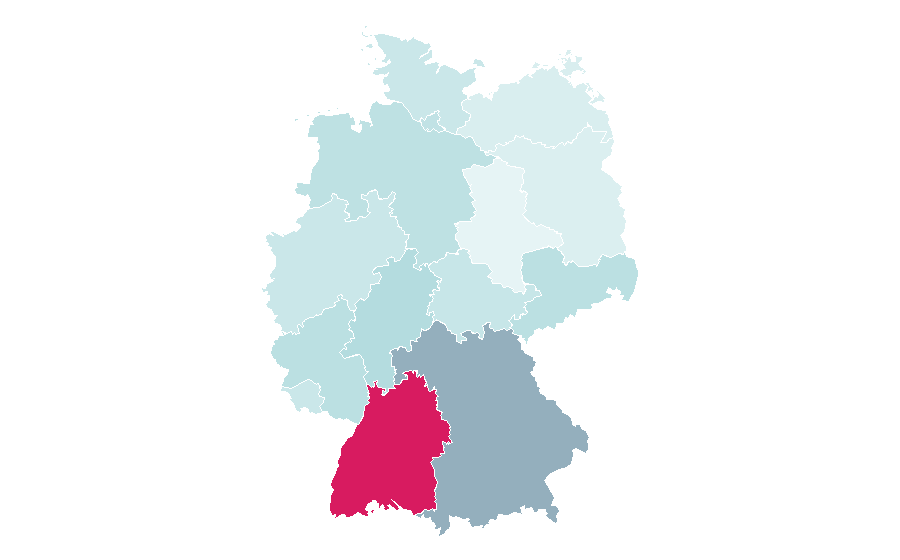 Affinity by region — Vaude, Germany