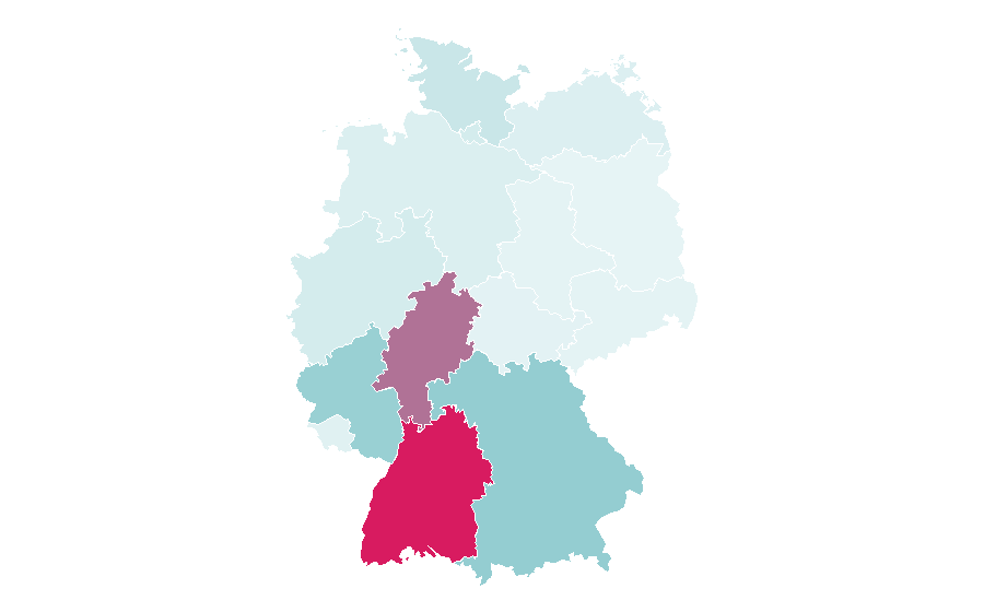 Affinity by region — Vega (Street Fighter), Germany