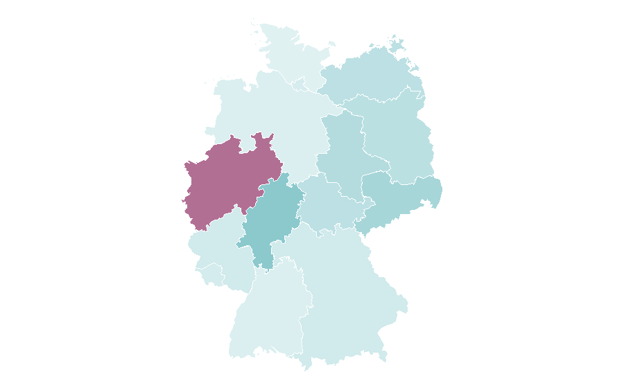 Affinity by region — Velvet (TV series), Germany