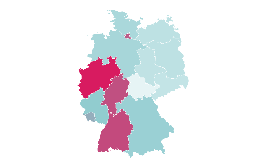 Affinity by region — Venum, Germany