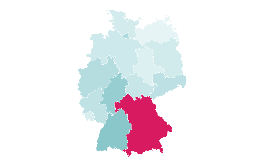 Affinity by region — Verona, Germany