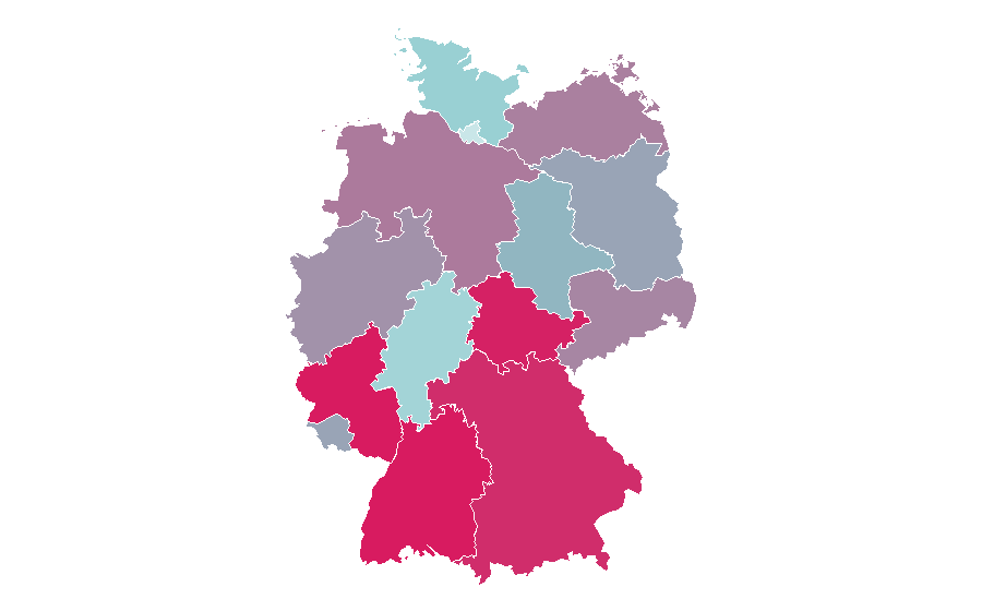 Affinity by region — vertbaudet, Germany