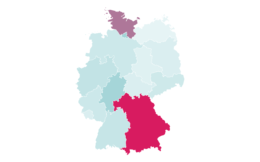 Affinity by region — Vertigo (DC Comics), Germany