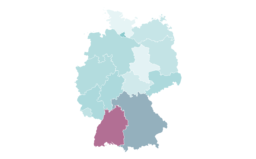 Affinity by region — Vibraphone, Germany