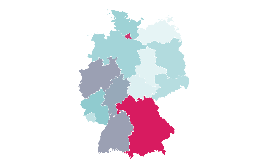 Affinity by region — Victoria Beckham, Germany