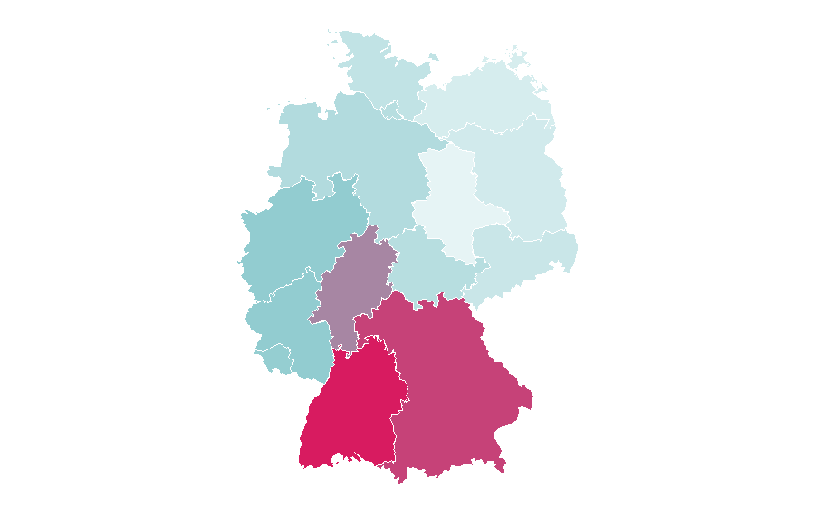 Affinity by region — Victorinox, Germany