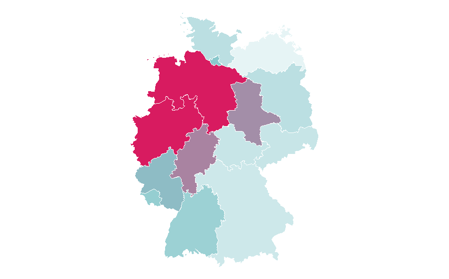 Affinity by region — Victorius, Germany