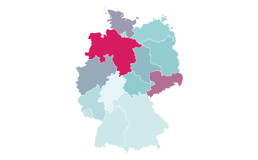 Affinity by region — Video card, Germany