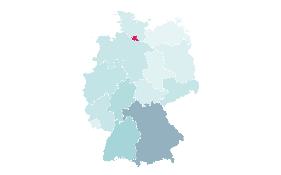 Affinità per regione — Vienna, Germania