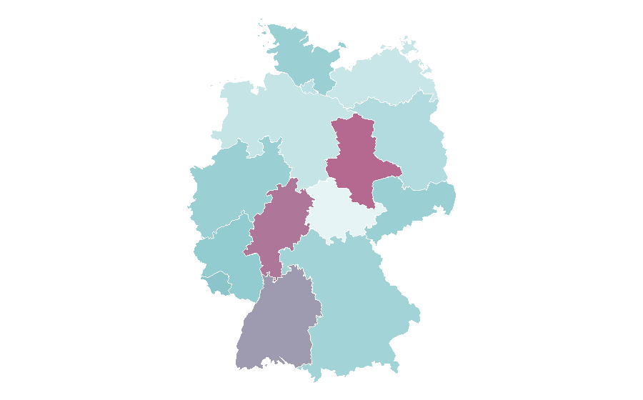 Affinity by region — Viki (website), Germany