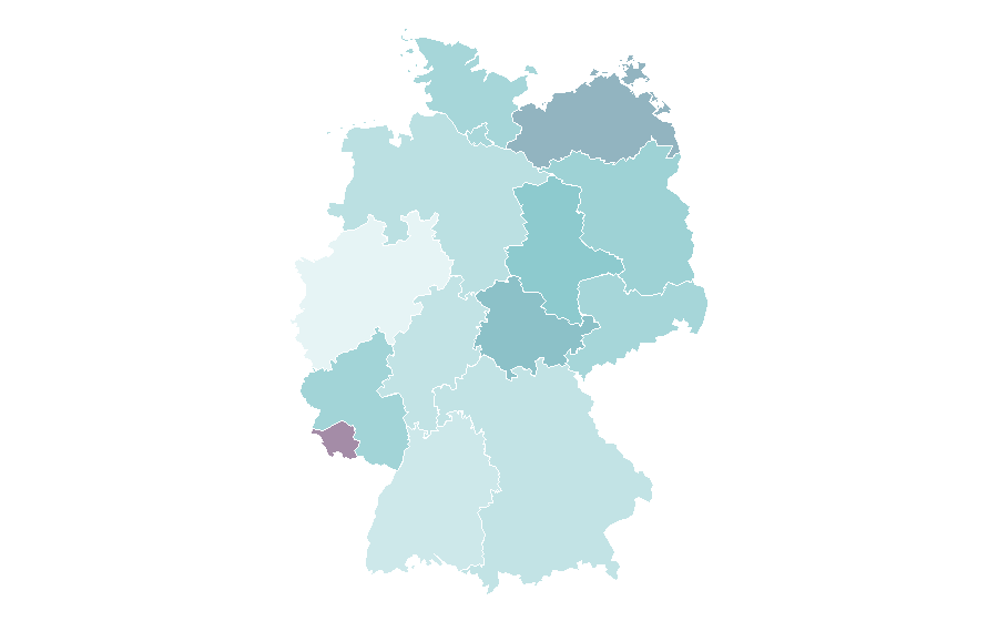 Affinity by region — Viking metal, Germany
