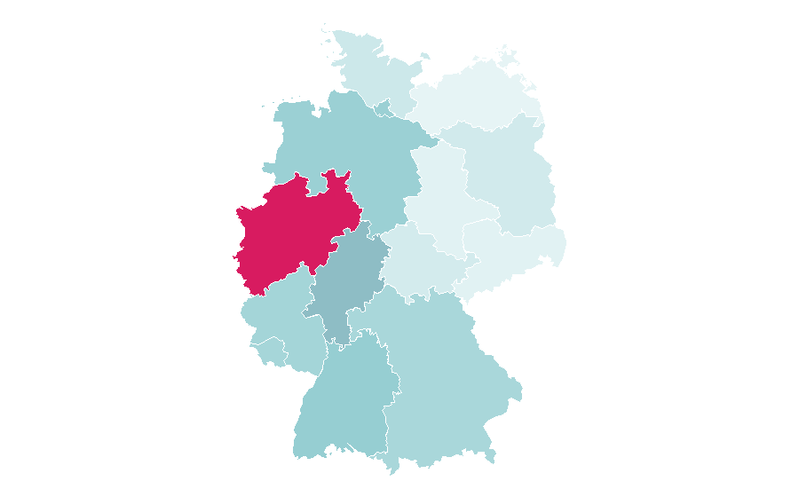 Affinity by region — Villarreal, Germany