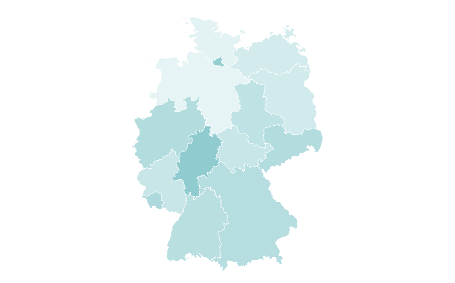Affinity by region — Vincent Cassel, Germany