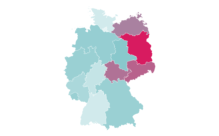 Affinity by region — Vincent van Gogh, Germany
