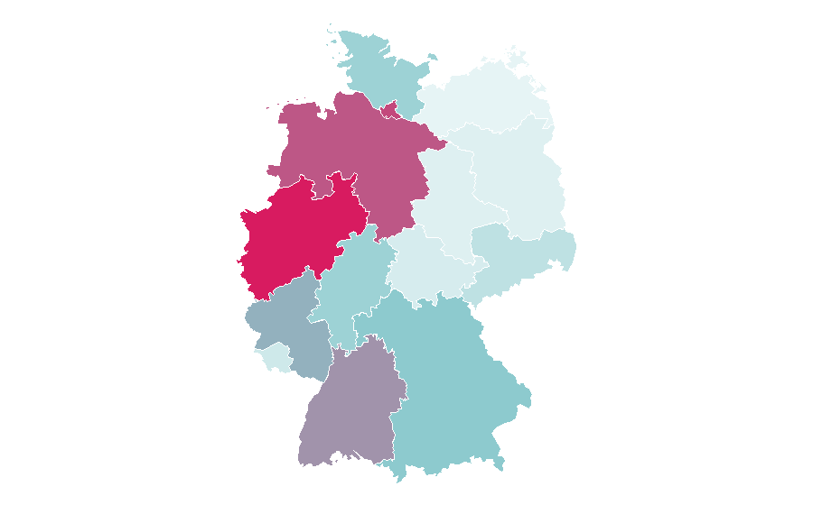 Affinity by region — Vinegar, Germany
