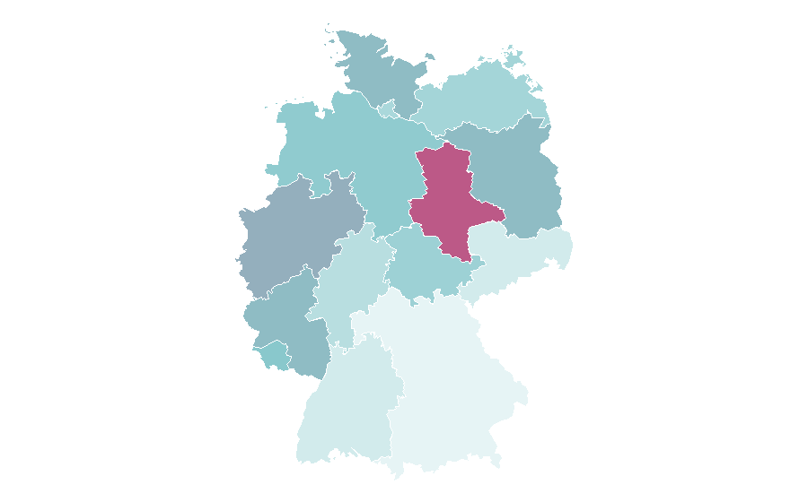 Affinity by region — Viola Davis, Germany