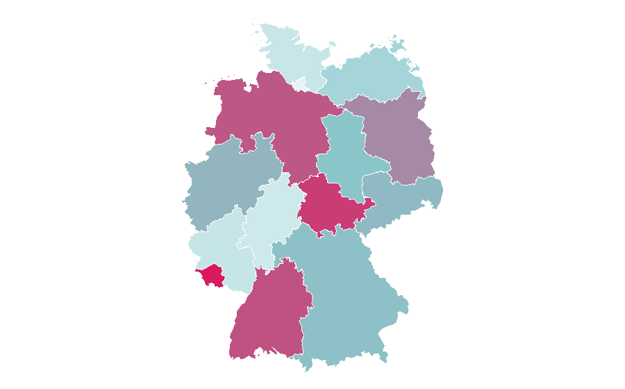 Affinity by region — VIP.de, Germany