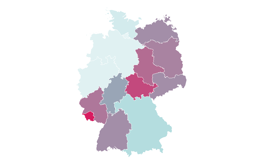 Affinity by region — Virginie Efira, Germany