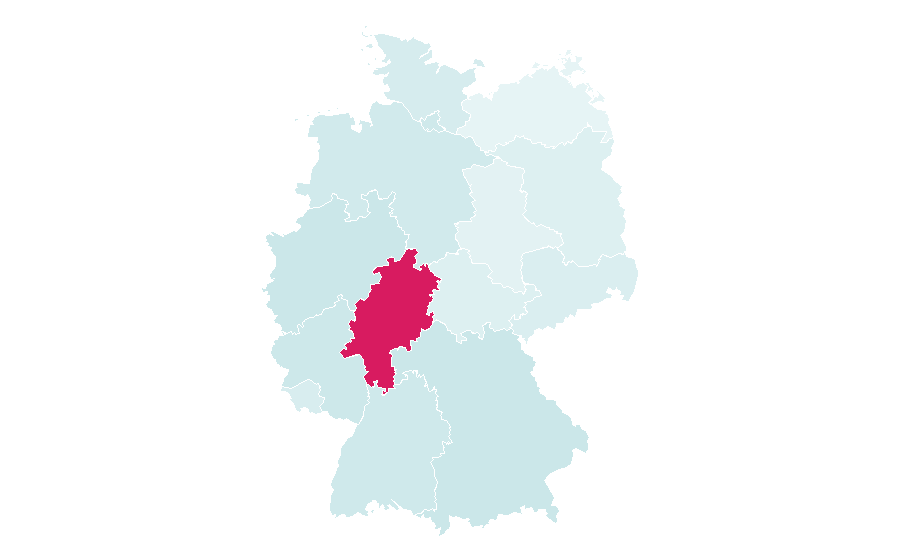Affinity by region — Virtual private network, Germany
