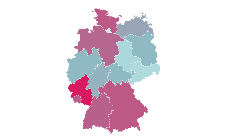 Affinity by region — Vistaprint, Germany