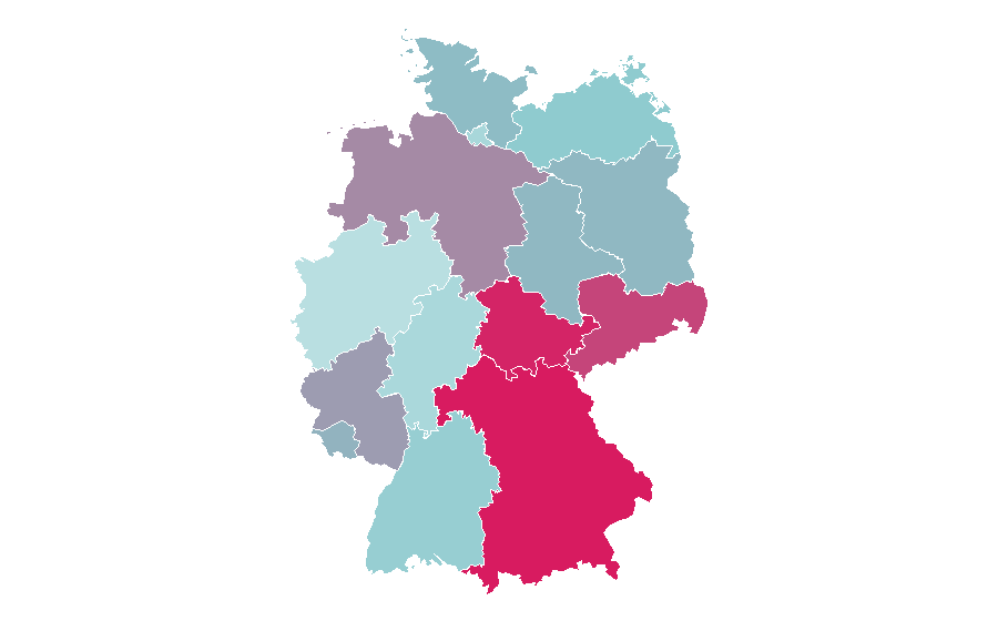 Affinity by region — Volbeat, Germany