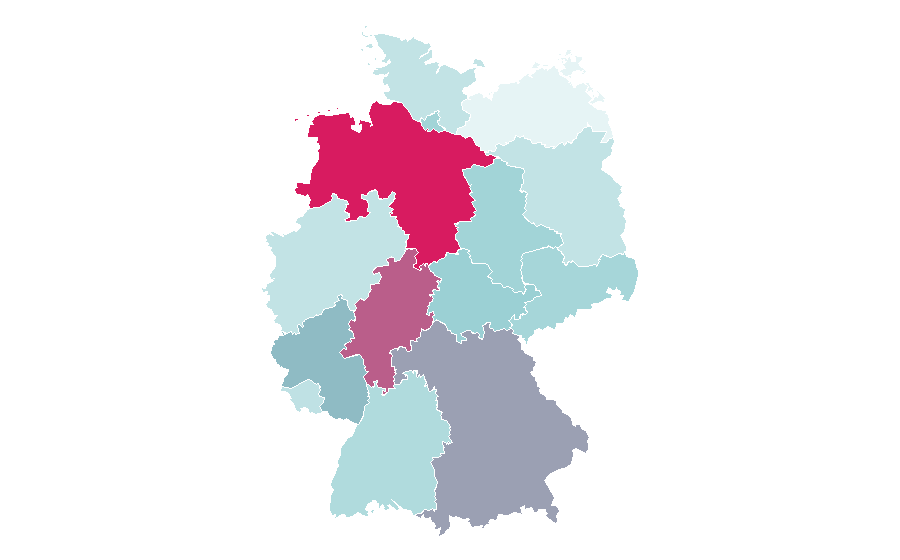 Affinity by region — Volcano (1997 film), Germany