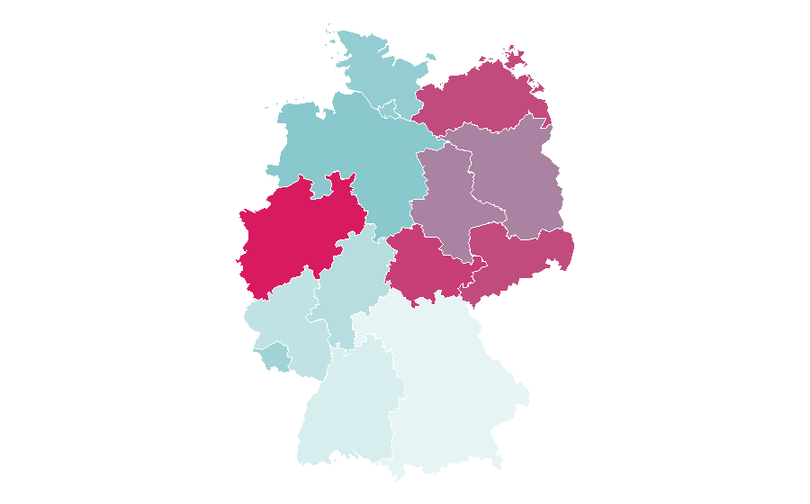 Affinity by region — Volker Pispers, Germany