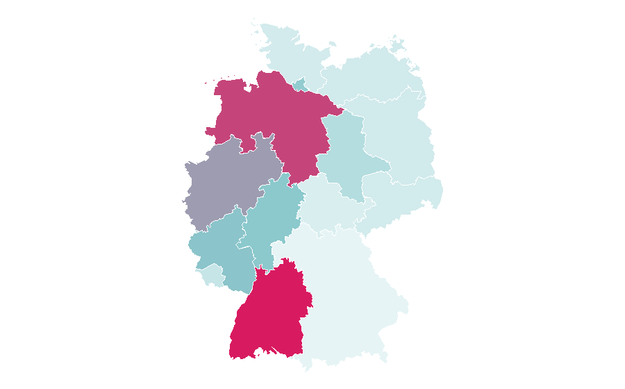 Affinità per regione — Volksbank, Germania