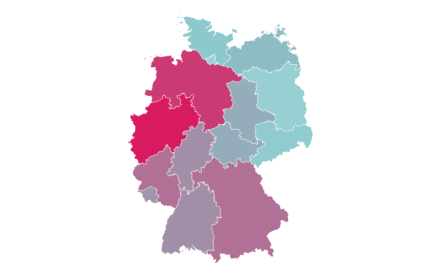 Affinità per regione — Volkswagen T-Roc, Germania