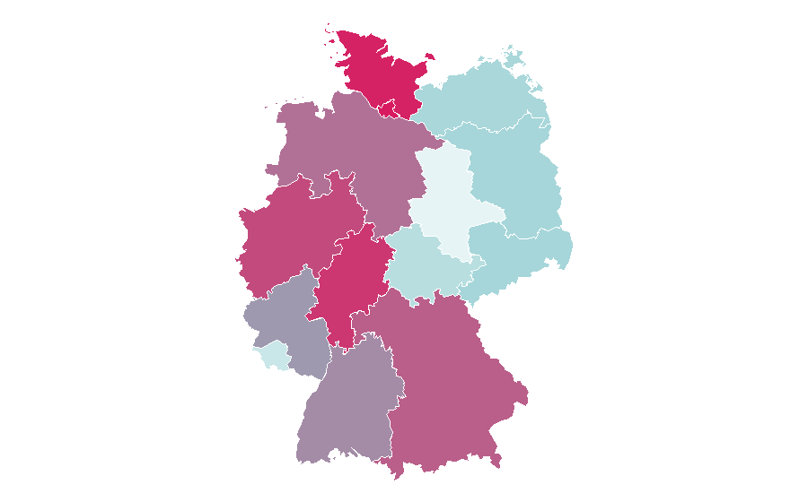 Afinidad por región — Volvo, Alemania