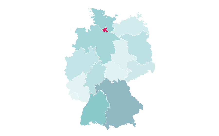 Affinity by region — Vueling, Germany