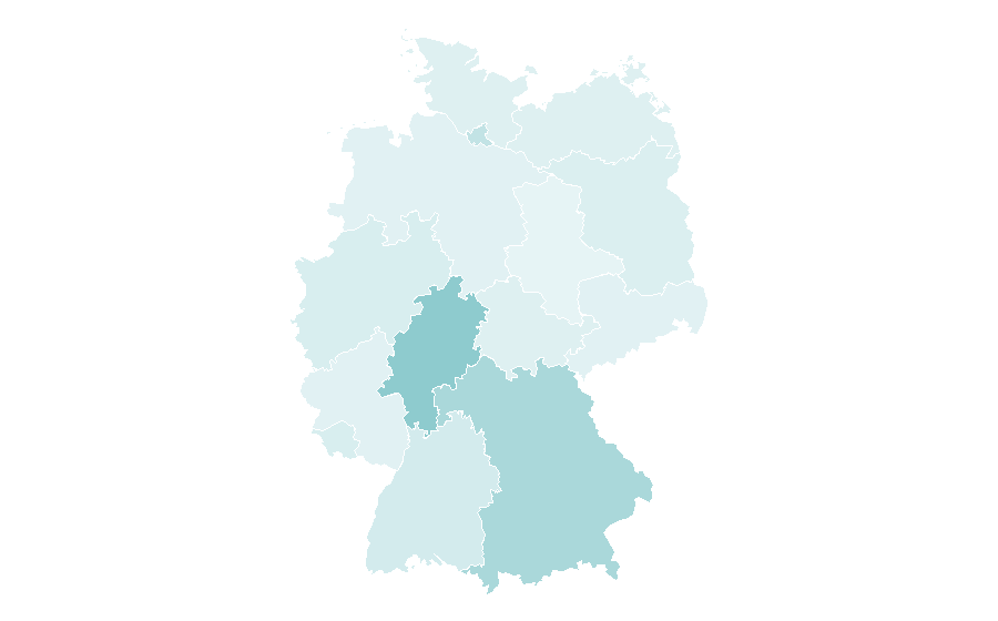Affinità per regione — Waistcoat, Germania