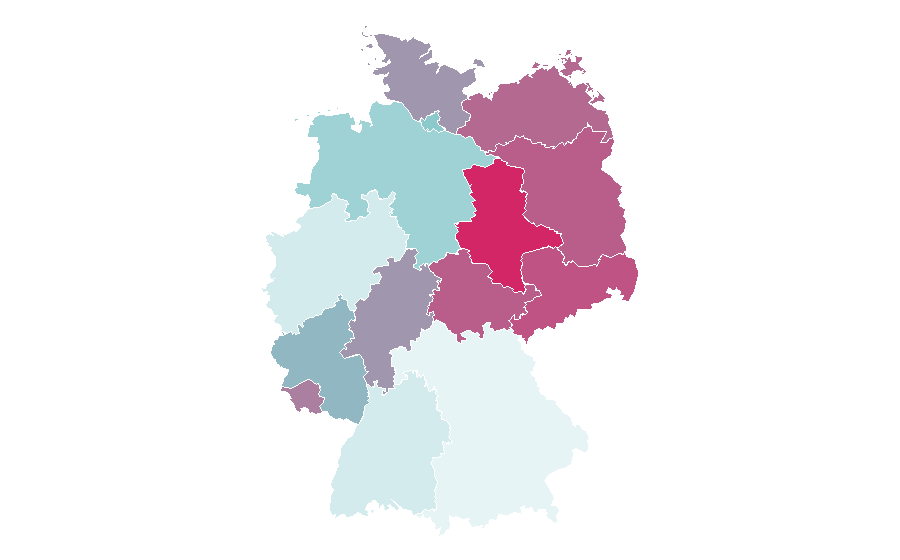 Affinity by region — Wakefulness, Germany