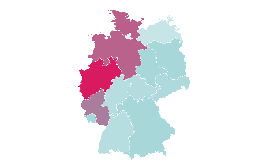 Affinity by region — Walbusch, Germany